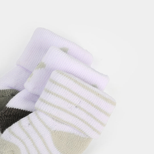 Infant Baby Socks 0-3M 6 Pair