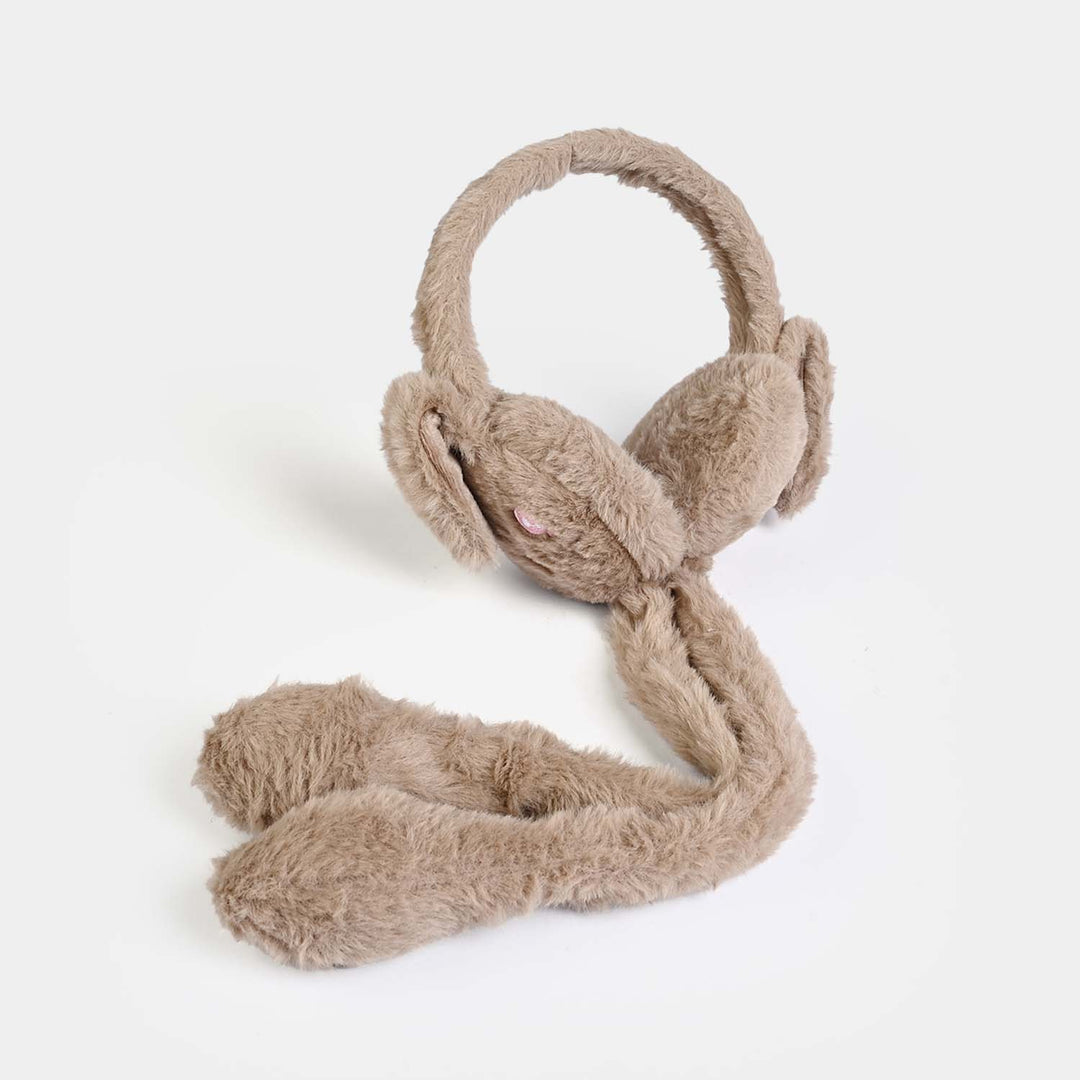 Interactive Moving Ear Plush Winter Earmuffs