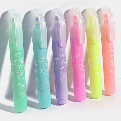 Highlighter Markers 6Pcs Set