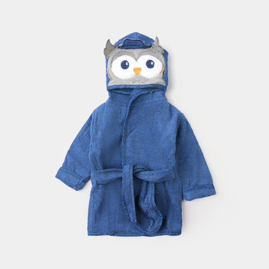 CHARACTER HOODED BATH GOWN Y902-BLUE