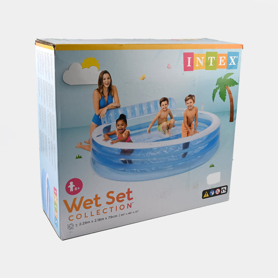 Intex Swim Center Family Inflatable Pool – Comfort & Fun