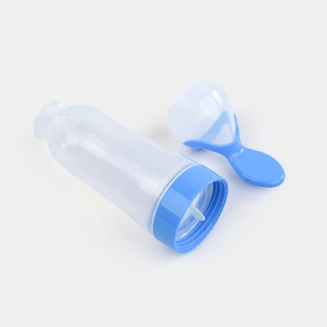 Silicone Squeeze Feeding Bottle Spoon
