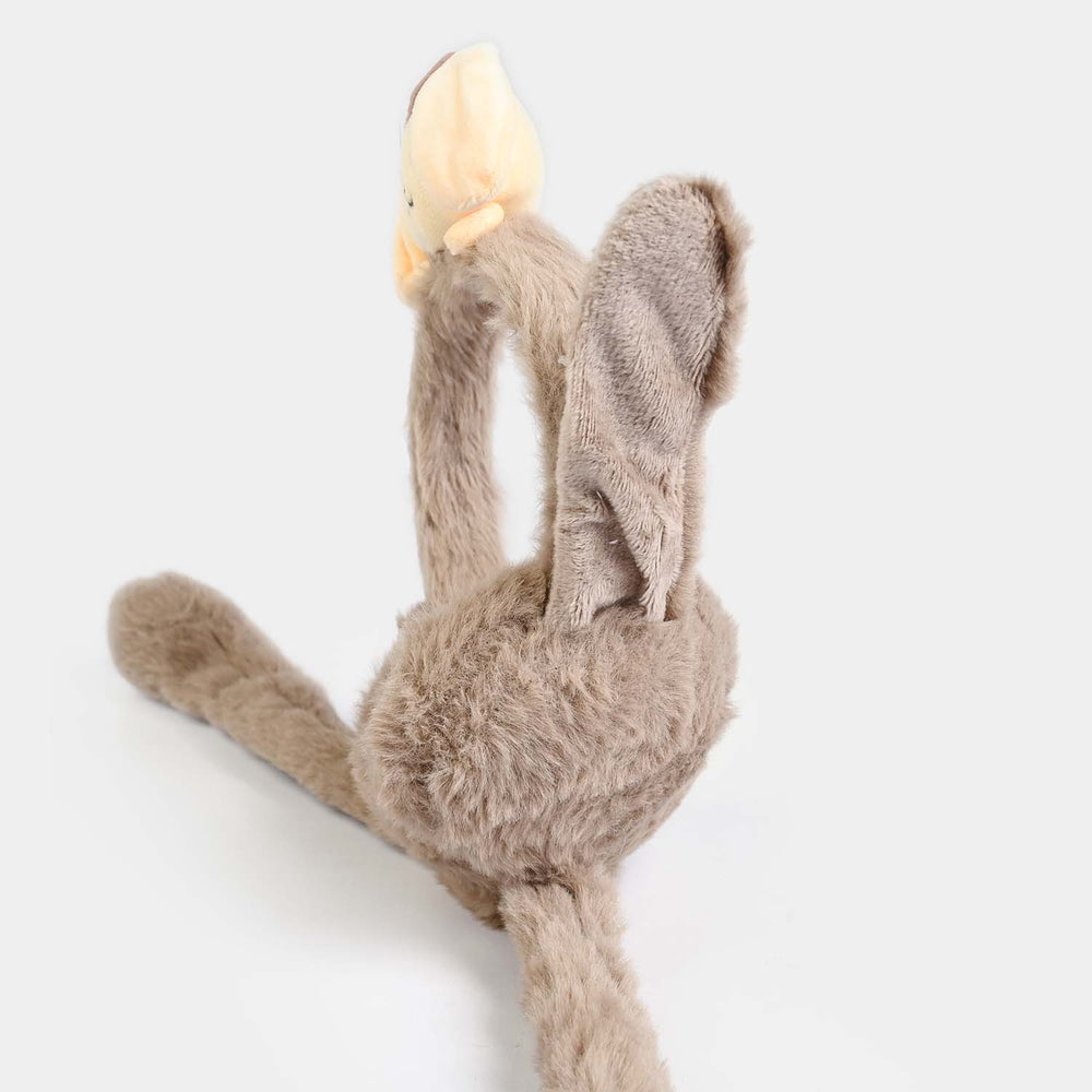 Interactive Moving Ear Plush Winter Earmuffs