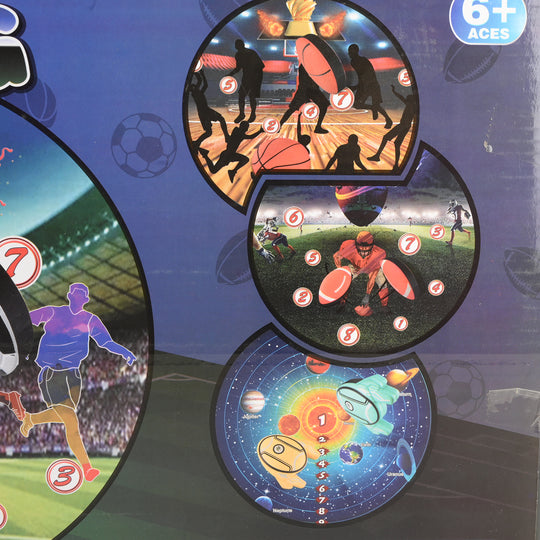 Kids Sports Throwing Target Game Set