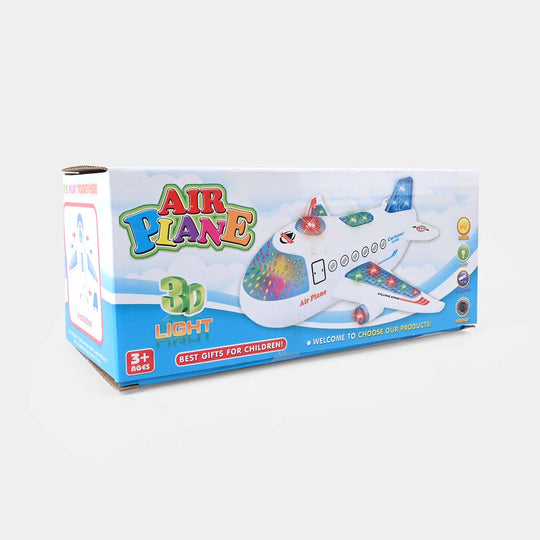 Colorful Lights and Sound Effect toy Aeroplan