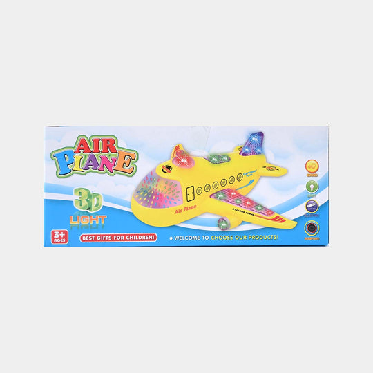 Colorful Lights and Sound Effect toy Aeroplan