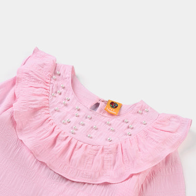 Girls PC Casual Top Antlers-Pink