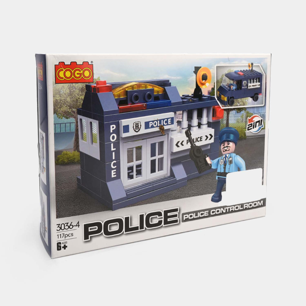 Cogo Police City Block Set 3036 Price in Pakistan Bachaa Party