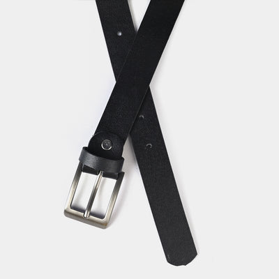 Kids Belt Plain-BLACK