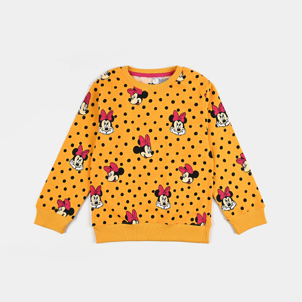 Girls Cotton Terry Piece Suit Minnie-Citrus Price in Pakistan