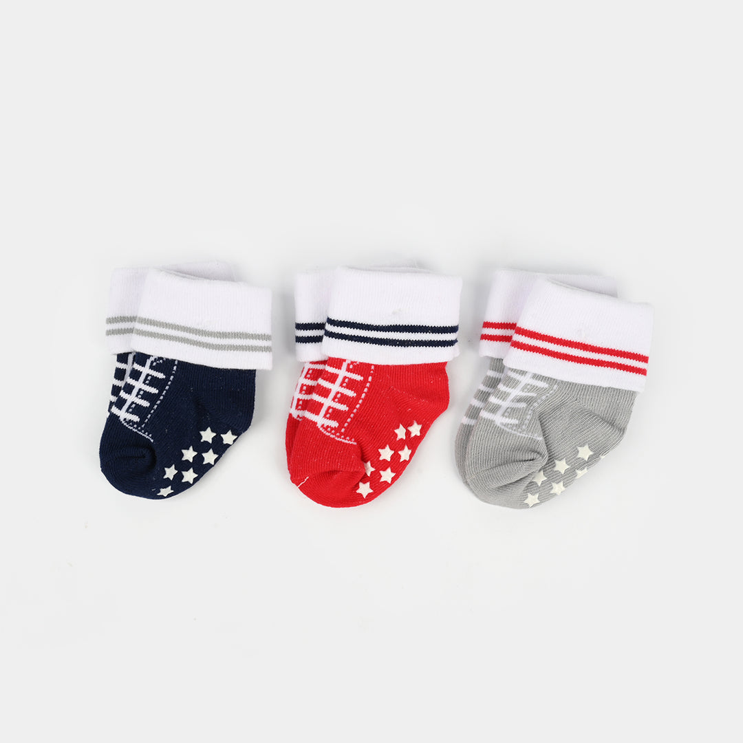 3 Pair Baby Socks 3Pcs | 6-12M