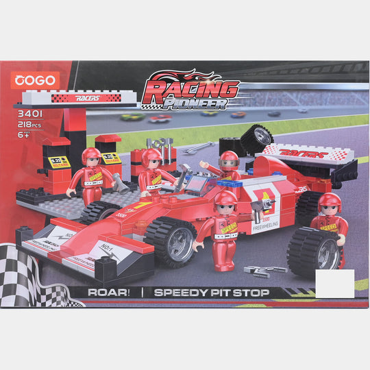 Formula Car Building Blocks Set