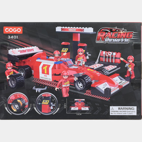Formula Car Building Blocks Set