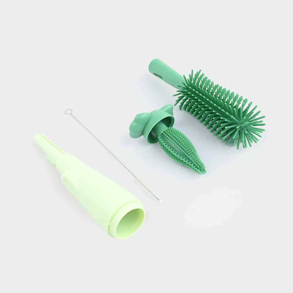 Cartoon Silicone Baby Bottle Brush