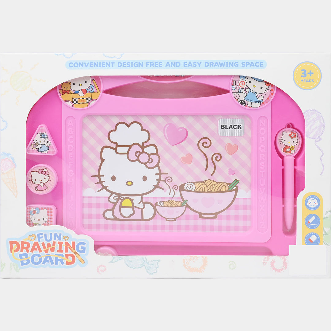 Magnetic Drawing Board - Pink