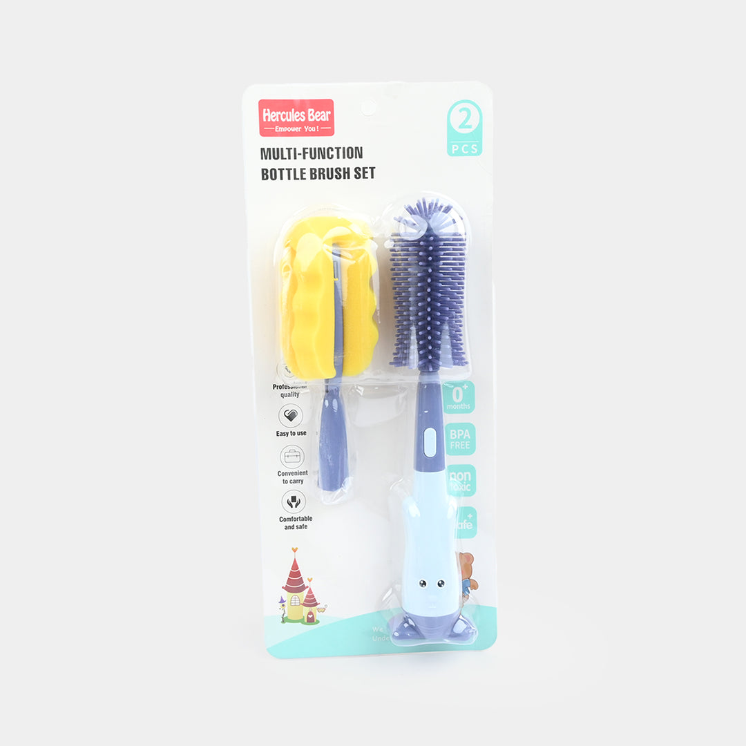 Feeding Bottle Brush Set - Blue (2 Pcs)