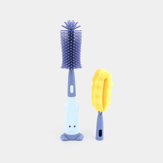 Feeding Bottle Brush Set - Blue (2 Pcs)