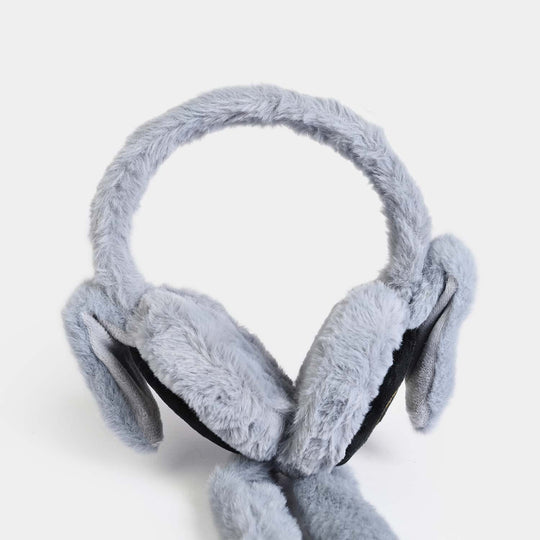 Interactive Moving Ear Plush Winter Earmuffs