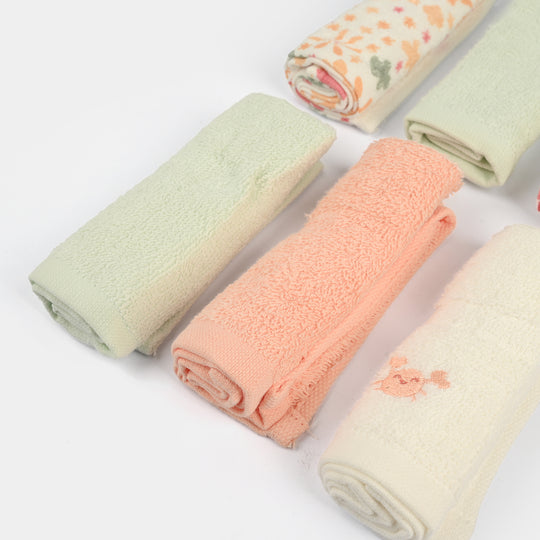 Baby Face towels/Washcloths 6Pcs