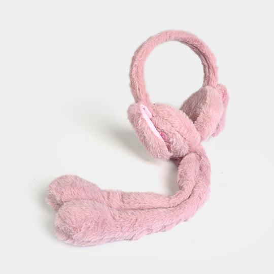 Interactive Moving Ear Plush Winter Earmuffs