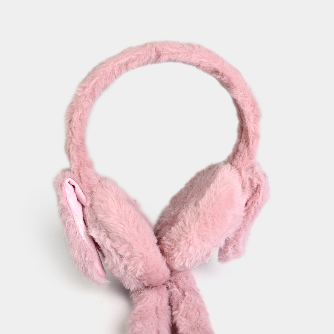 Interactive Moving Ear Plush Winter Earmuffs