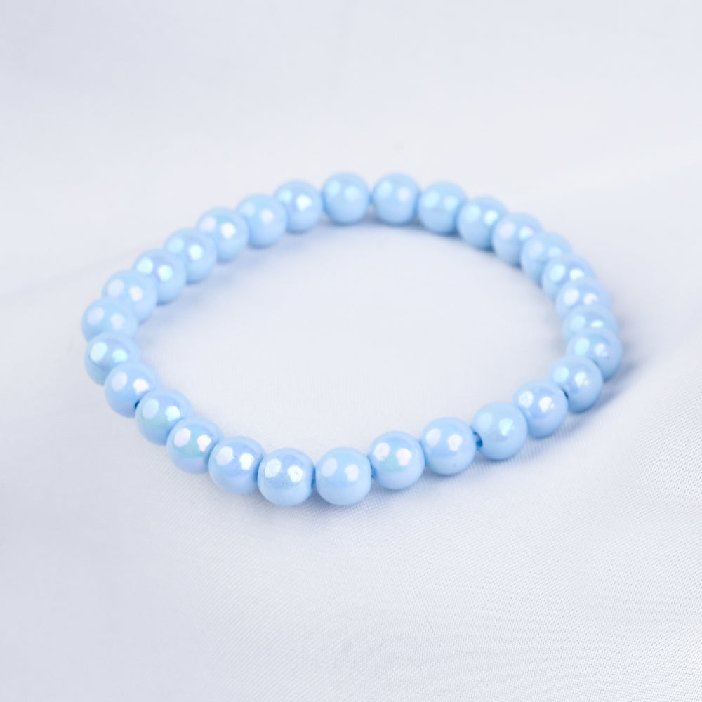 GIRLS ELEGANT BEADED NECKLACE & BRACELET