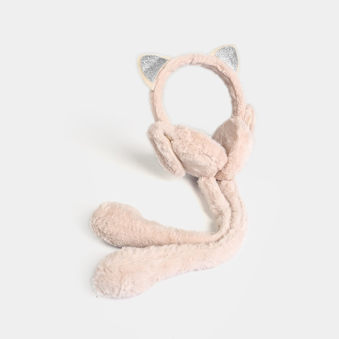 Interactive Moving Ear Plush Winter Earmuffs