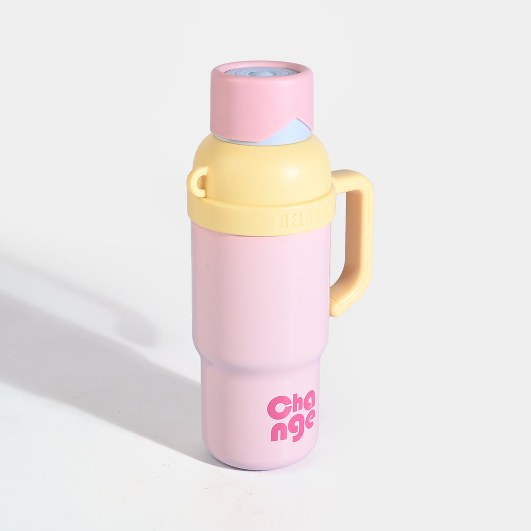 Tumbler with Handle & Straw