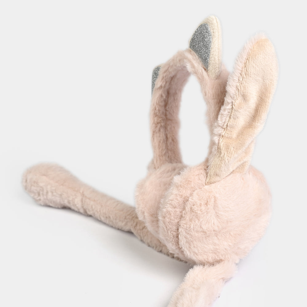 Interactive Moving Ear Plush Winter Earmuffs