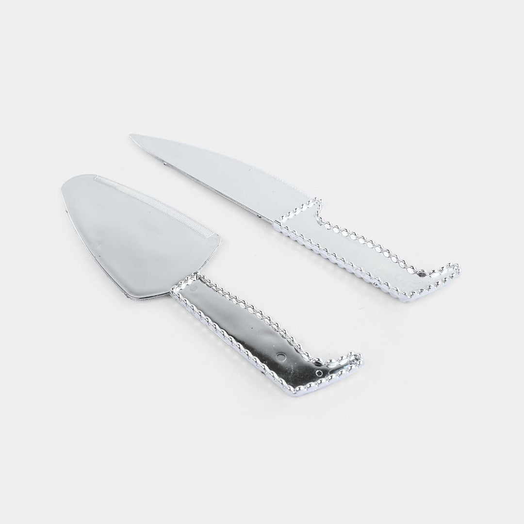 Cake Knife and Server Party Set