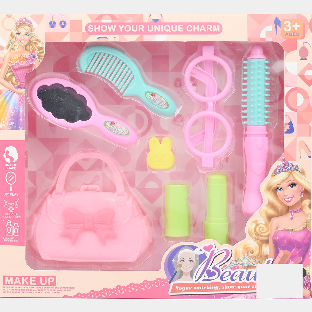 Beautiful Matching Makeup Pretend Play Set