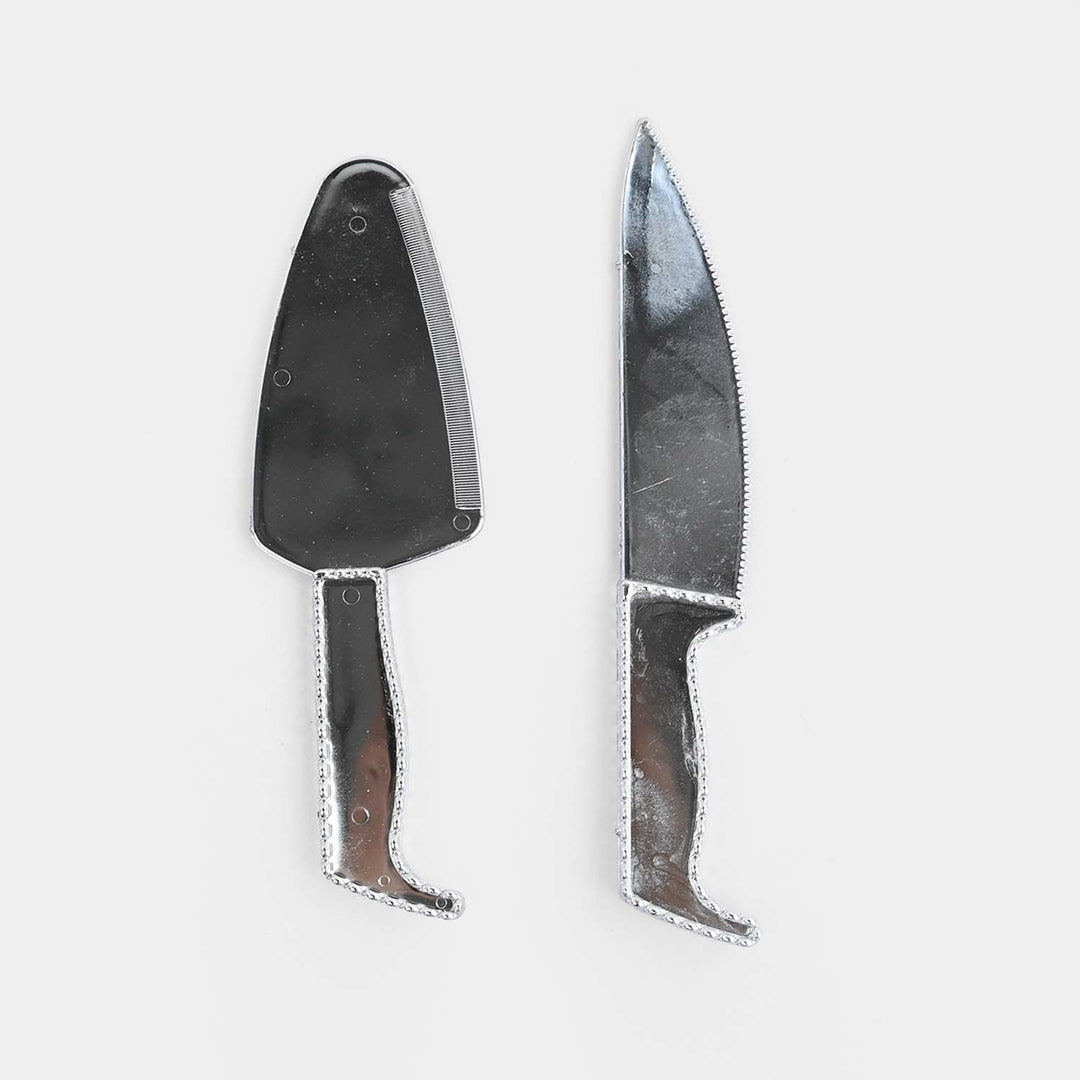Cake Knife and Server Party Set