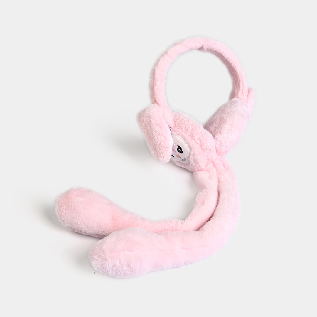 Interactive Moving Ear Plush Winter Earmuffs