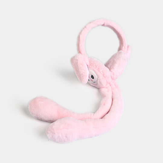 Interactive Moving Ear Plush Winter Earmuffs