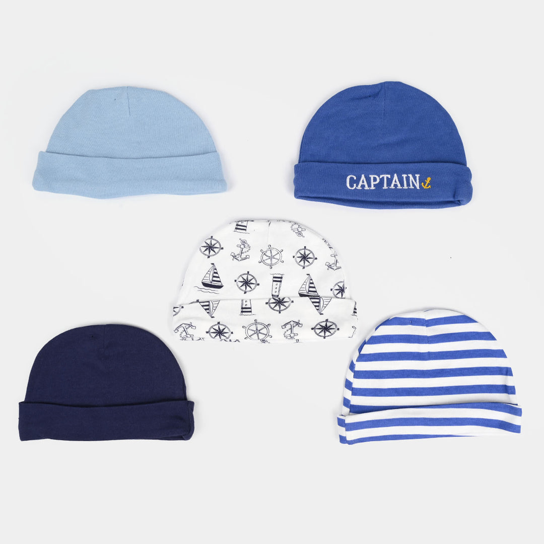 5Pcs Cap & 3Pcs Mitten Set