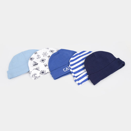 5Pcs Cap & 3Pcs Mitten Set