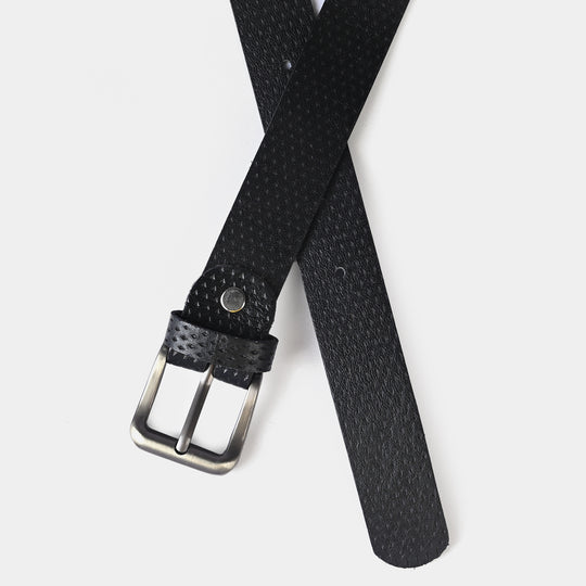 Kids Belt Textured | BLACK