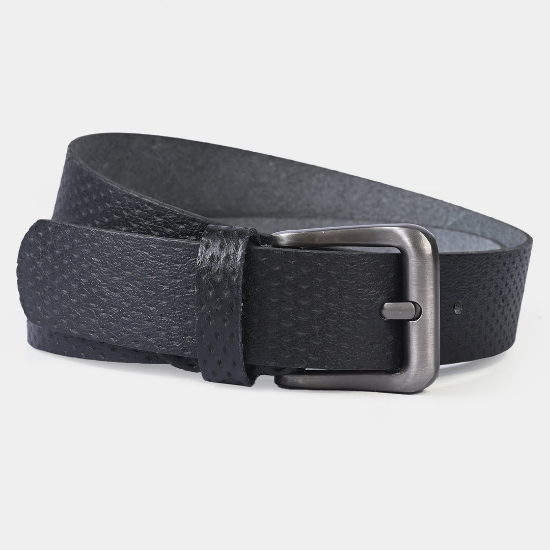 Kids Belt Textured | BLACK