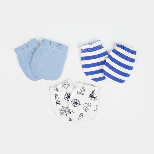 5Pcs Cap & 3Pcs Mitten Set