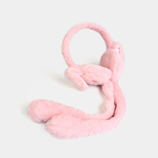 Interactive Moving Ear Plush Winter Earmuffs