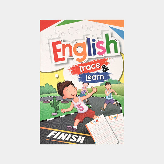 Kids Activities English Trace & Learn Book