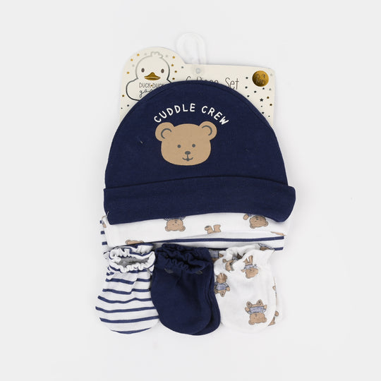 Baby Cap & Mitten Pack Of 6