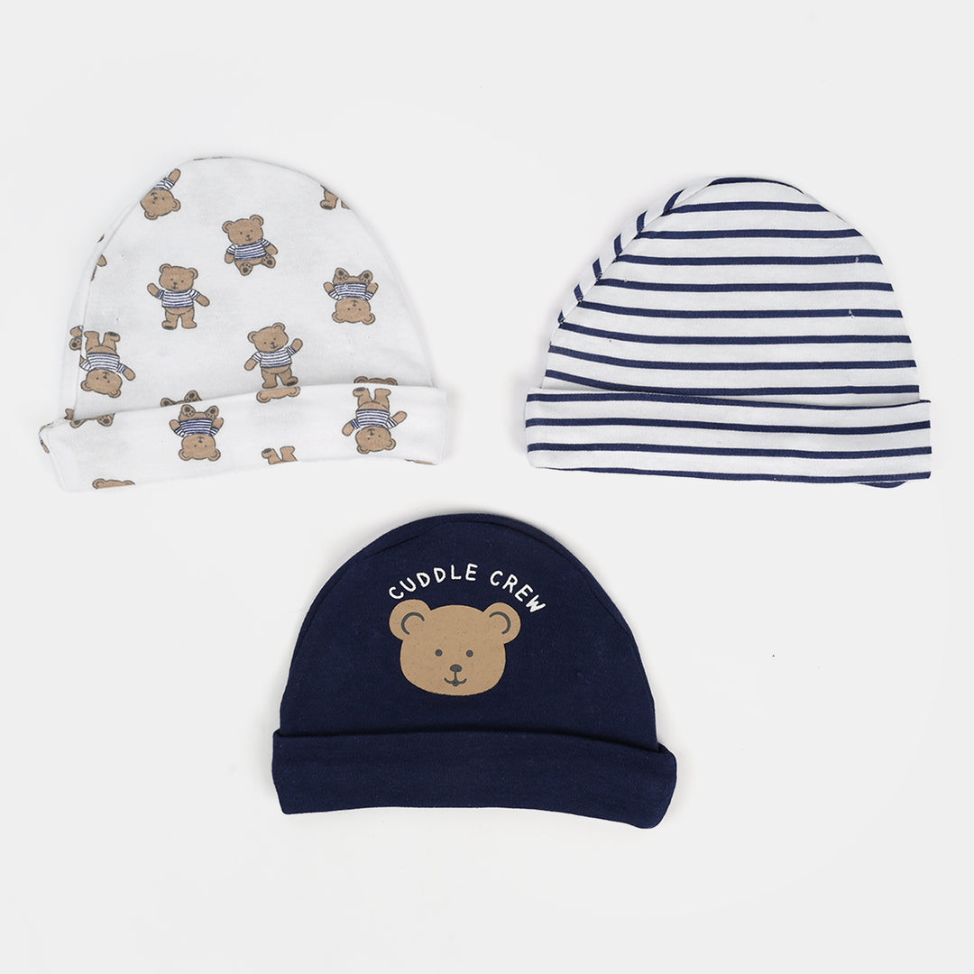 Baby Cap & Mitten Pack Of 6