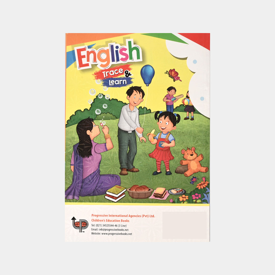 Kids Activities English Trace & Learn Book