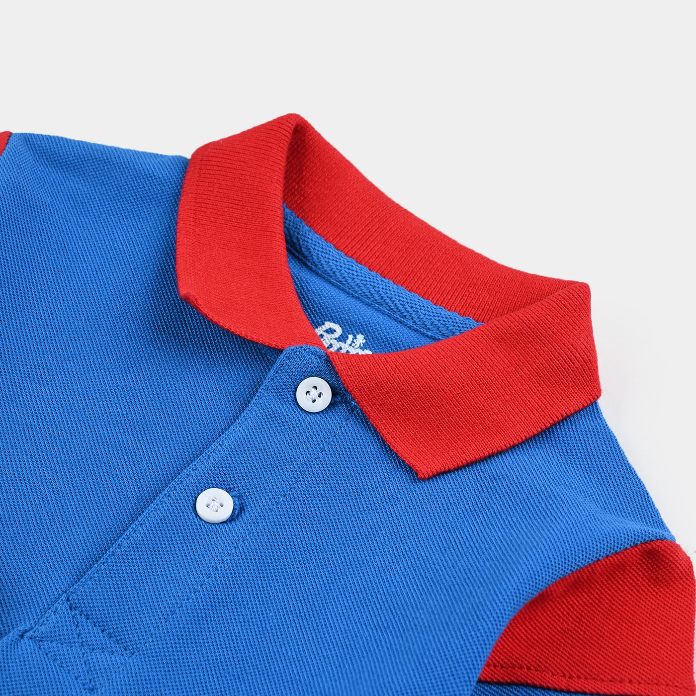 Infant Boys Cotton PK Polo Animals-Blue