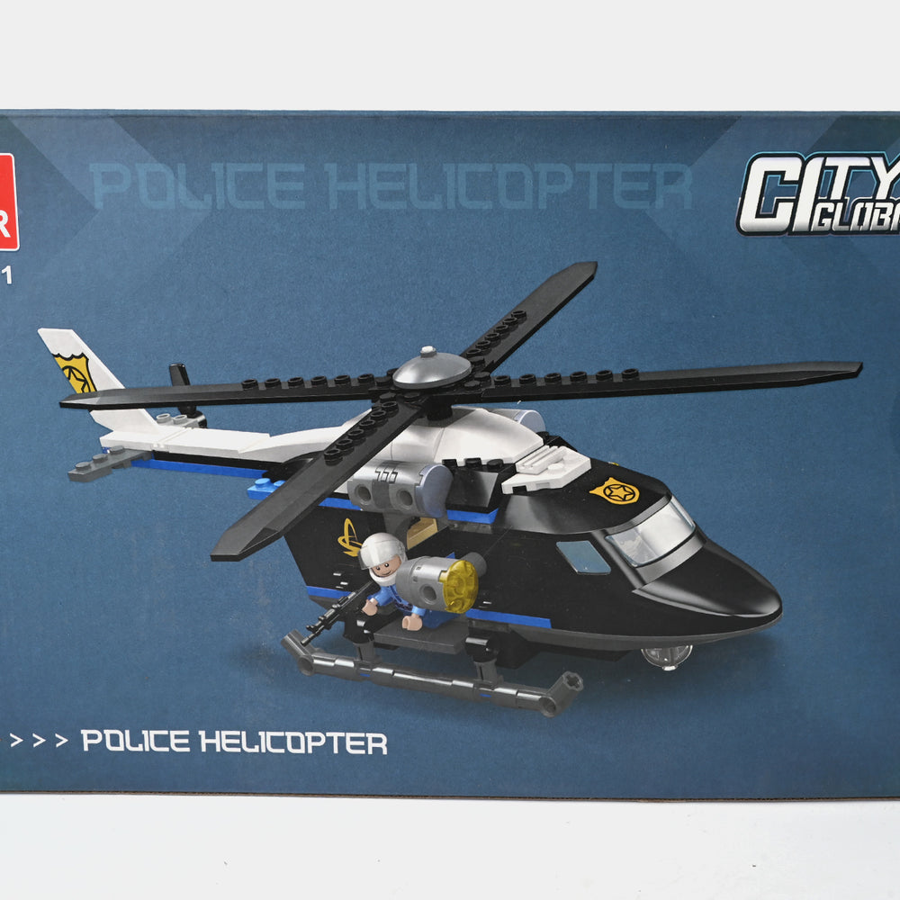 Special Police Helicopter Building Blocks 194Pcs