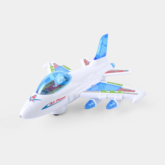 Colorful Lights and Sound Effect toy Aeroplan