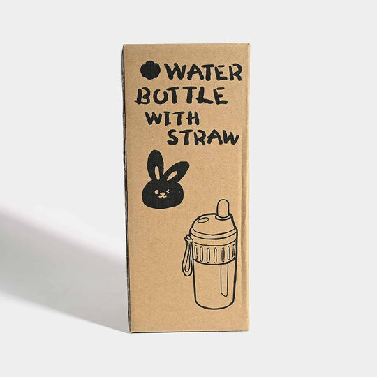 Water Bottle With Straw | 850ML