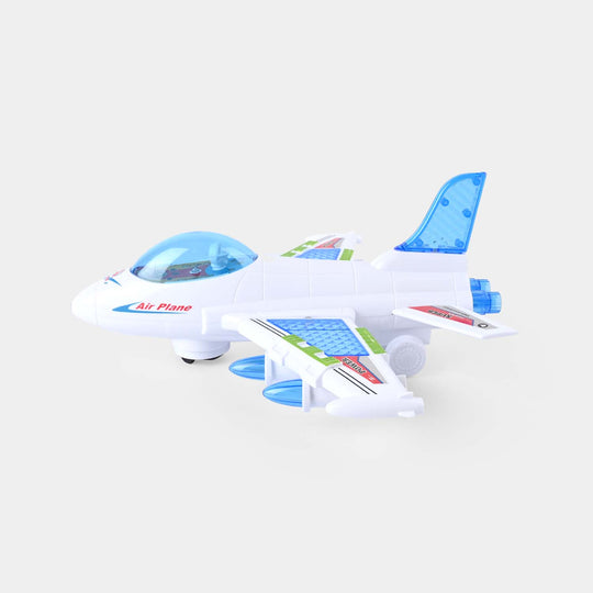 Colorful Lights and Sound Effect toy Aeroplan