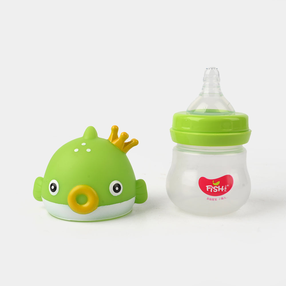 Whimsical Fish Design Baby Bottle Feeder